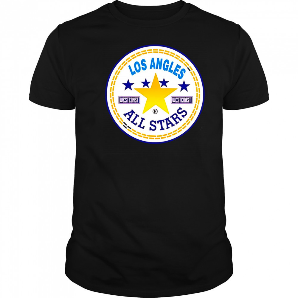 Los Angeles West Coast all stars logo shirt