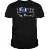 Love My Ravens Heart Football Shirt
