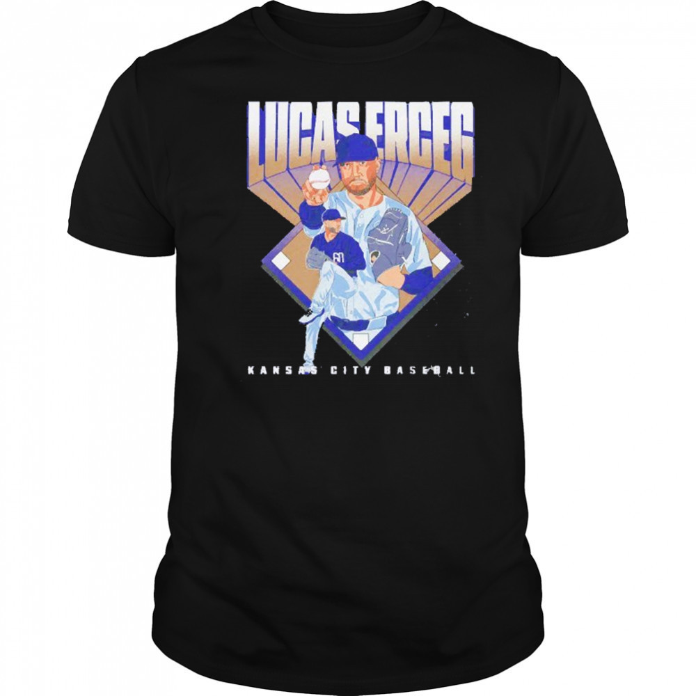 Lucas Erceg Kansas City Royals baseball diamond shirt