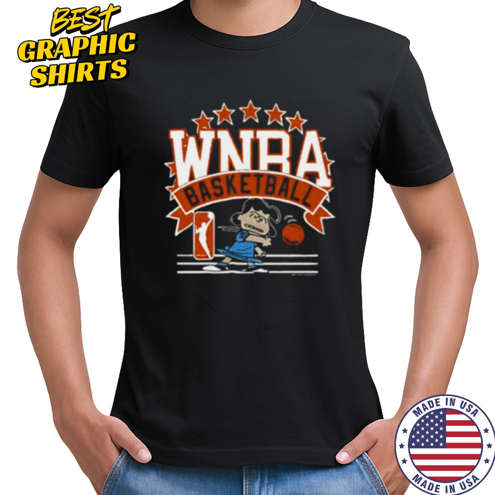 Lucy van Pelt WNBA Basketball funny shirt