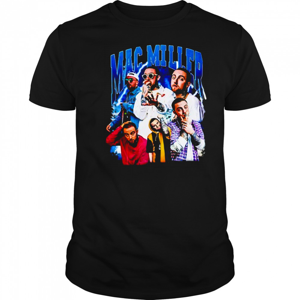 Mac Miller singer and rapper graphic shirt