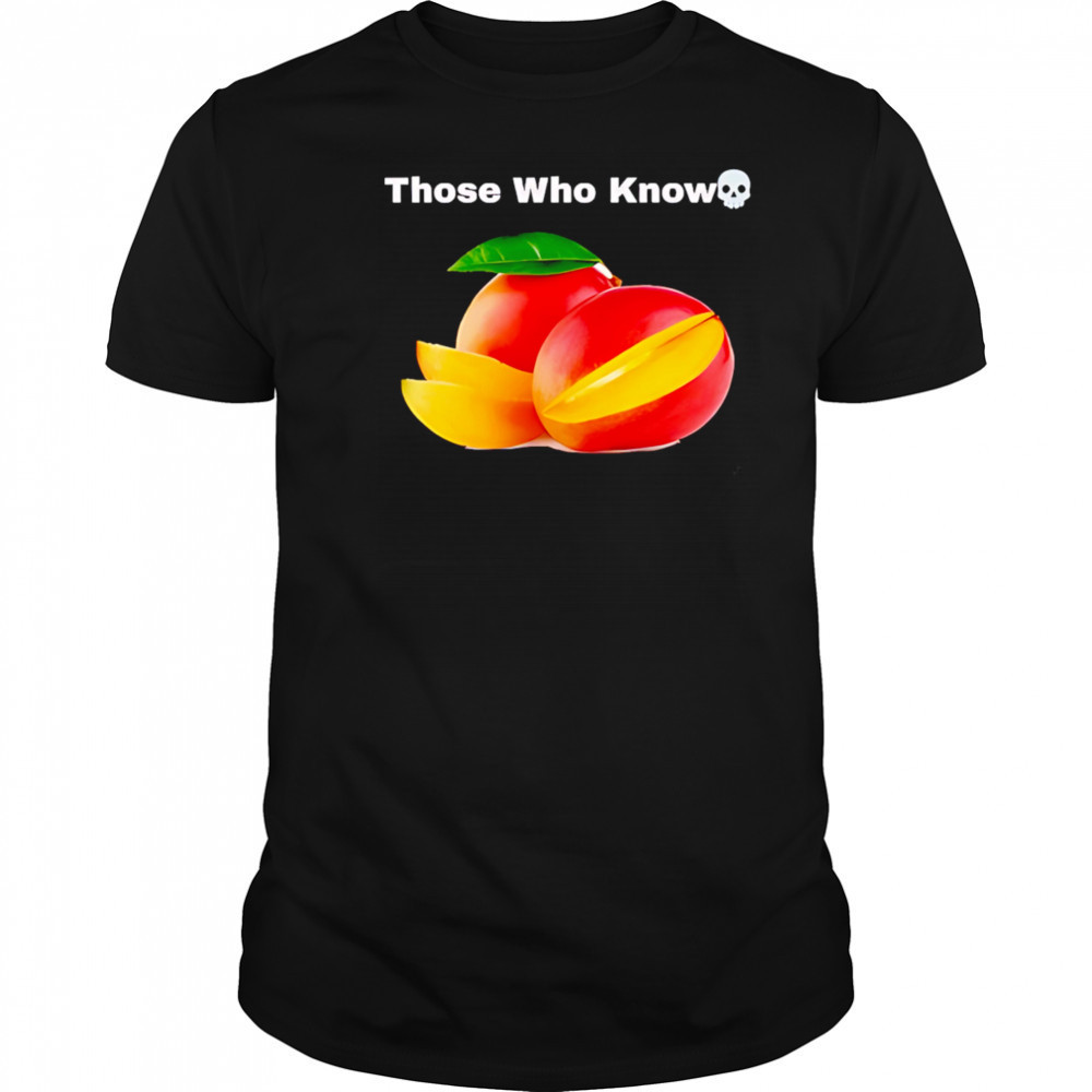 Mango Those Who Know shirt