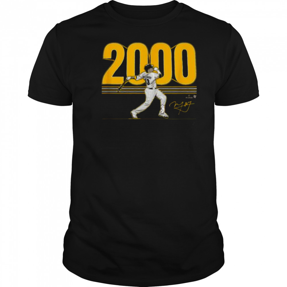 Manny Machado 2,000 Hits San Diego Baseball Shirt
