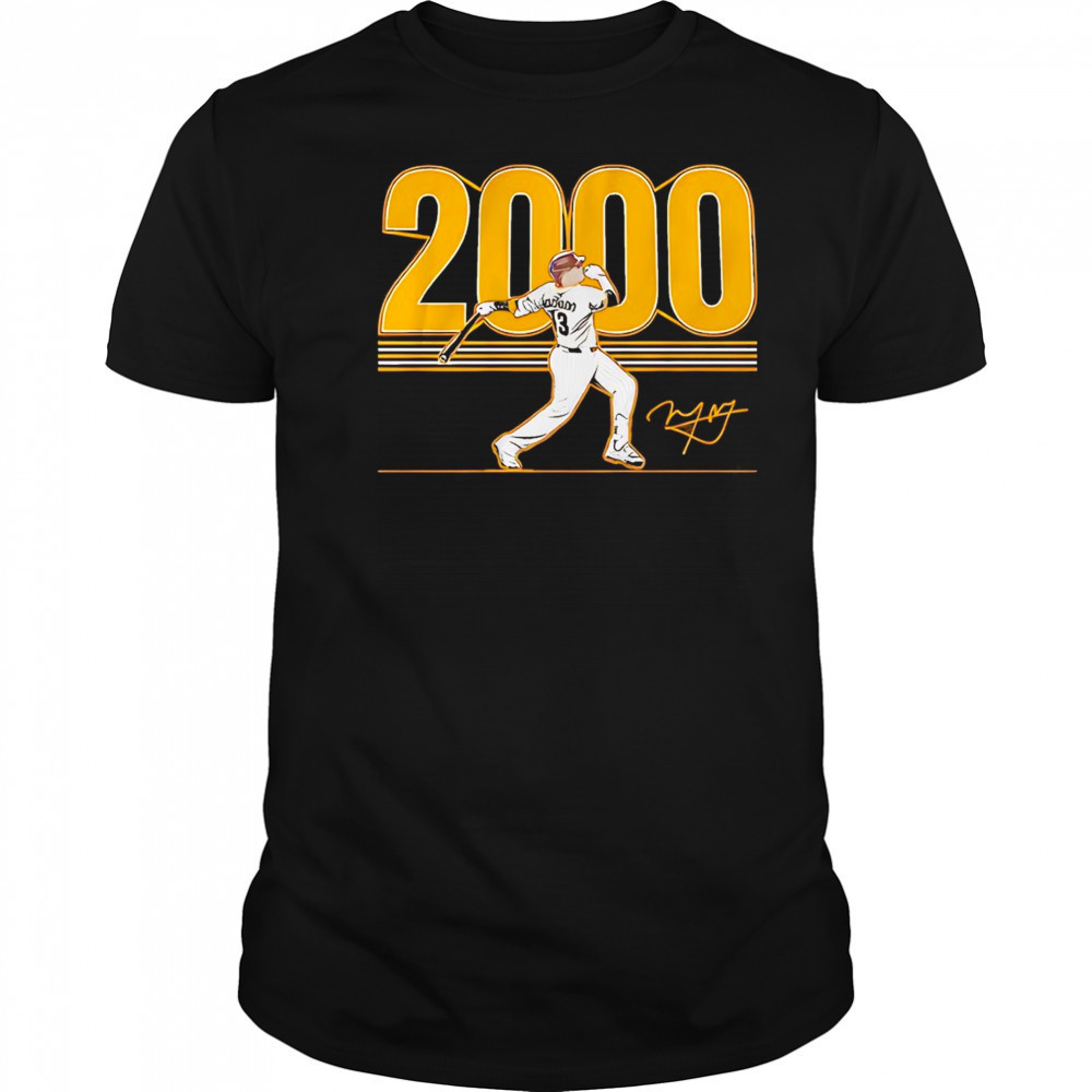 Manny Machado San Diego Padres 2000 hits shirt