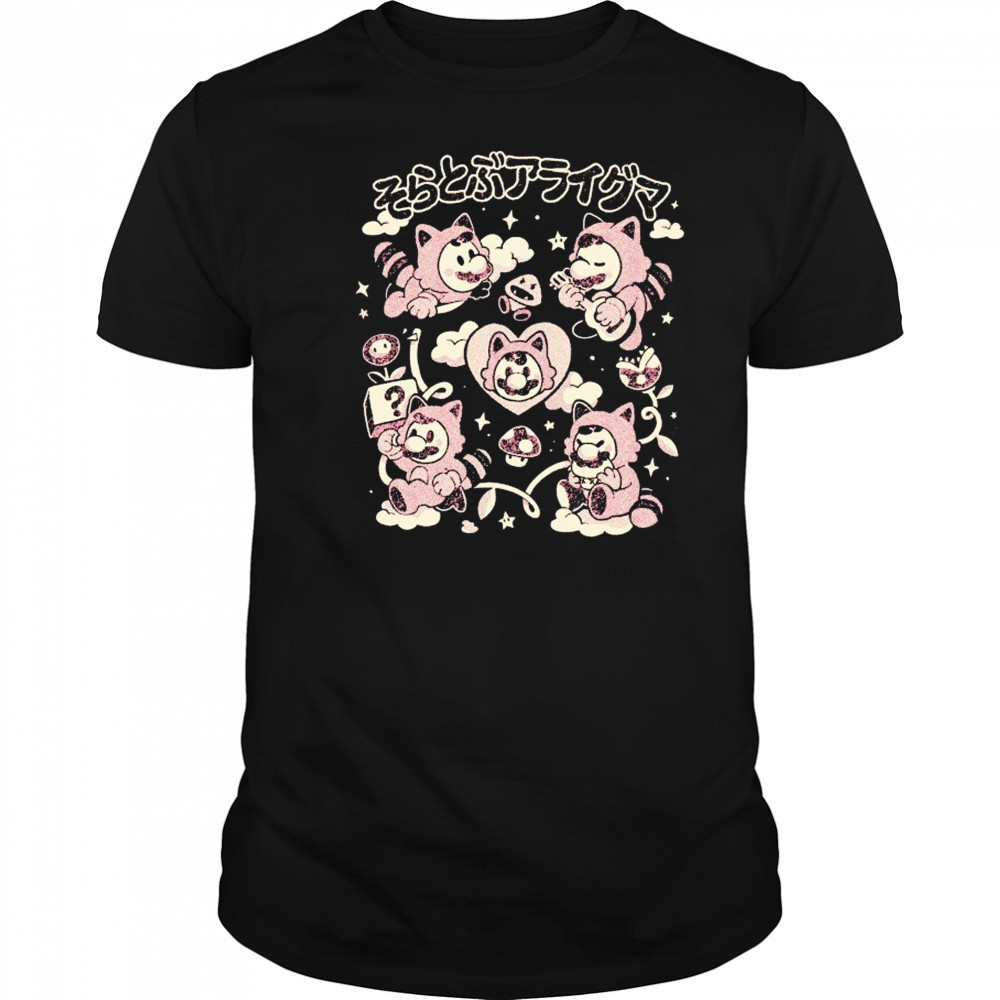 Mario Flying Raccoon Club T-shirt