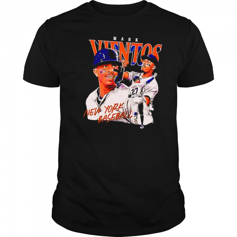 Mark Vientos New York Baseball Vintage Portrait Art shirt