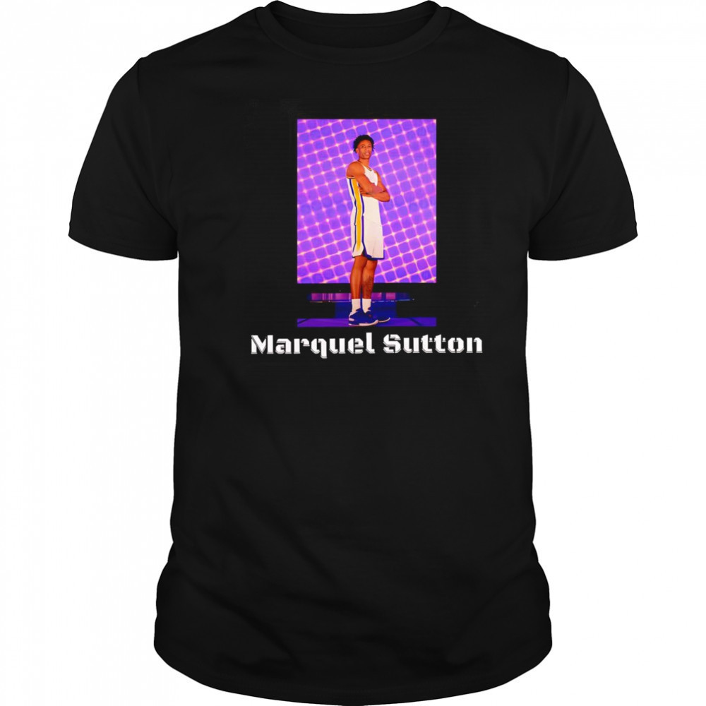 Marquel Sutton neon photo shirt