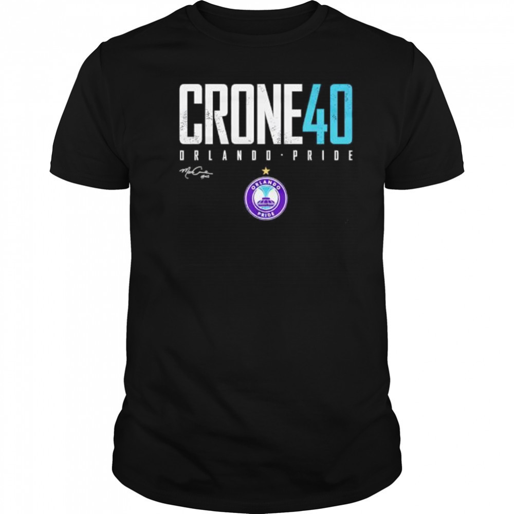McKinley Crone 40 Orlando Pride Elite shirt