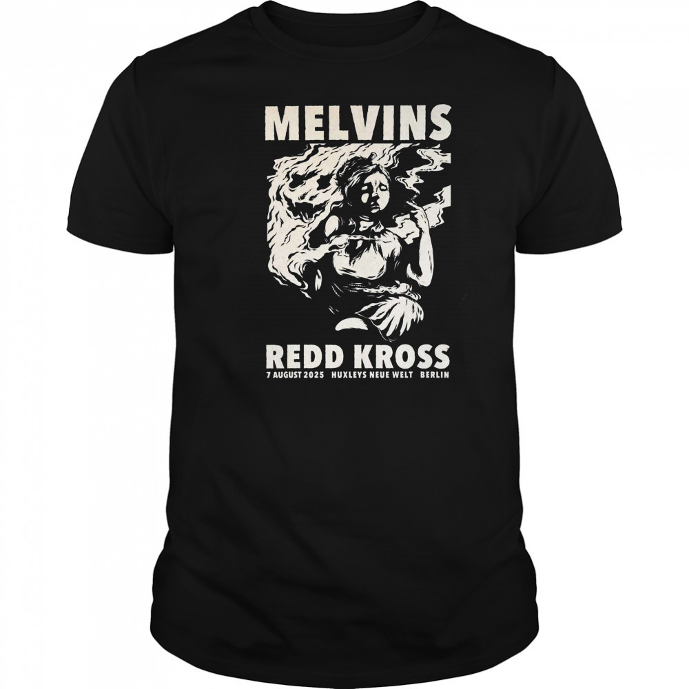 Melvins Aug 7 2025 Berlin Tour Poster T-Shirt