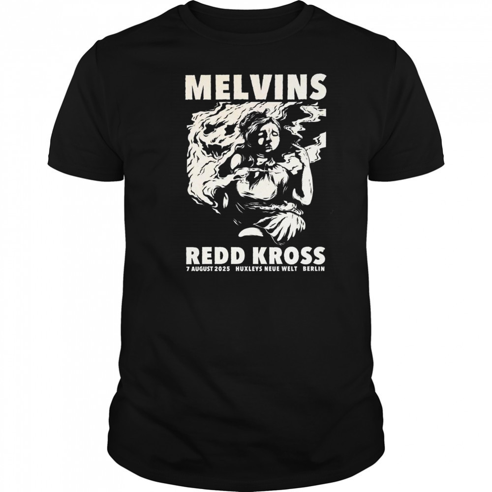 Melvins August 7 2025 Hũleys Neue Welt Berlin Tour Shirt