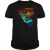 Mens Grateful Dead Surfing California Skeleton Vintage Band Shirt