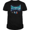 Men’s Mitchell & Ness Black Charlotte Hornets Worldwide Collection Glow Up T Shirt