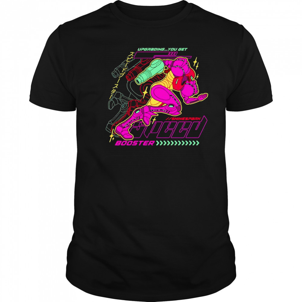 Metroid Breaking the Barrier shirt