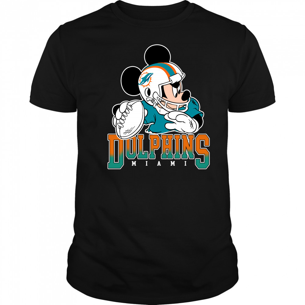 Miami Dolphins Disney Mickey shirt