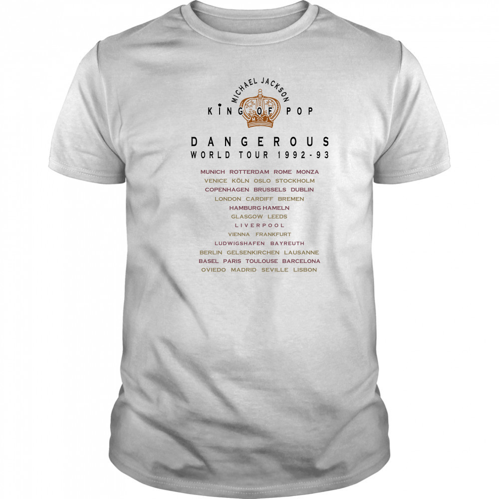 Michael Jackson Dangerous World Tour 1992-93 T-Shirt