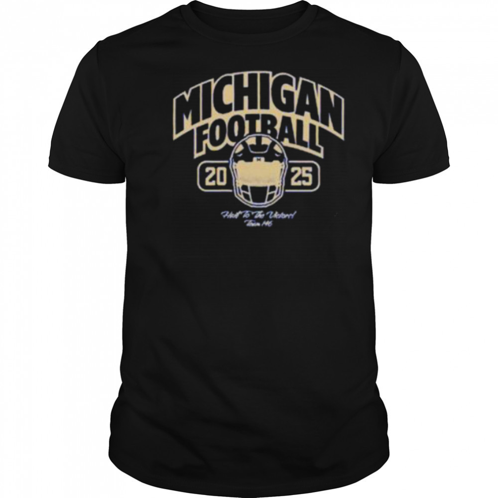Michigan Wolverines 2025 Football Schedule shirt