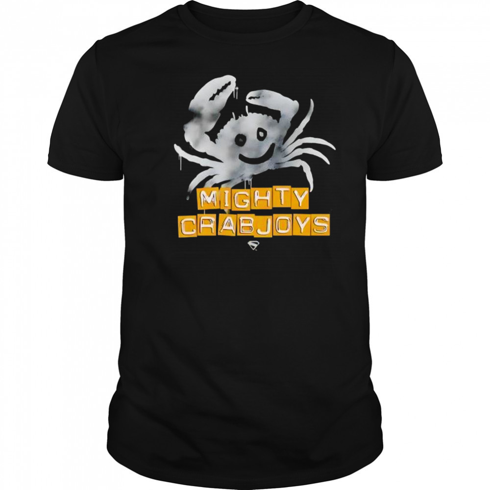 Mighty Crabjoys crab retro shirt