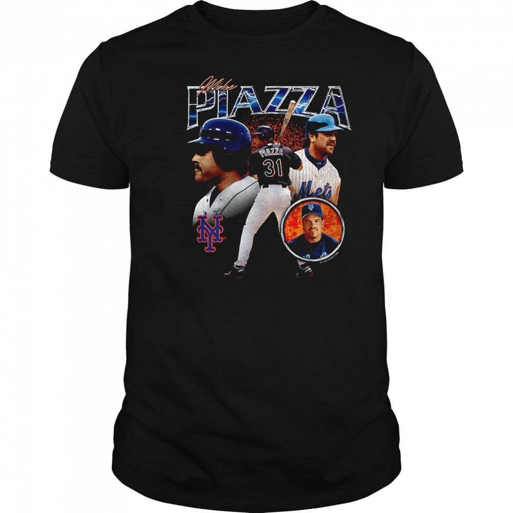 Mike Piazza New York Mets 2000 Subway Series 25th Anniversary Power shirt