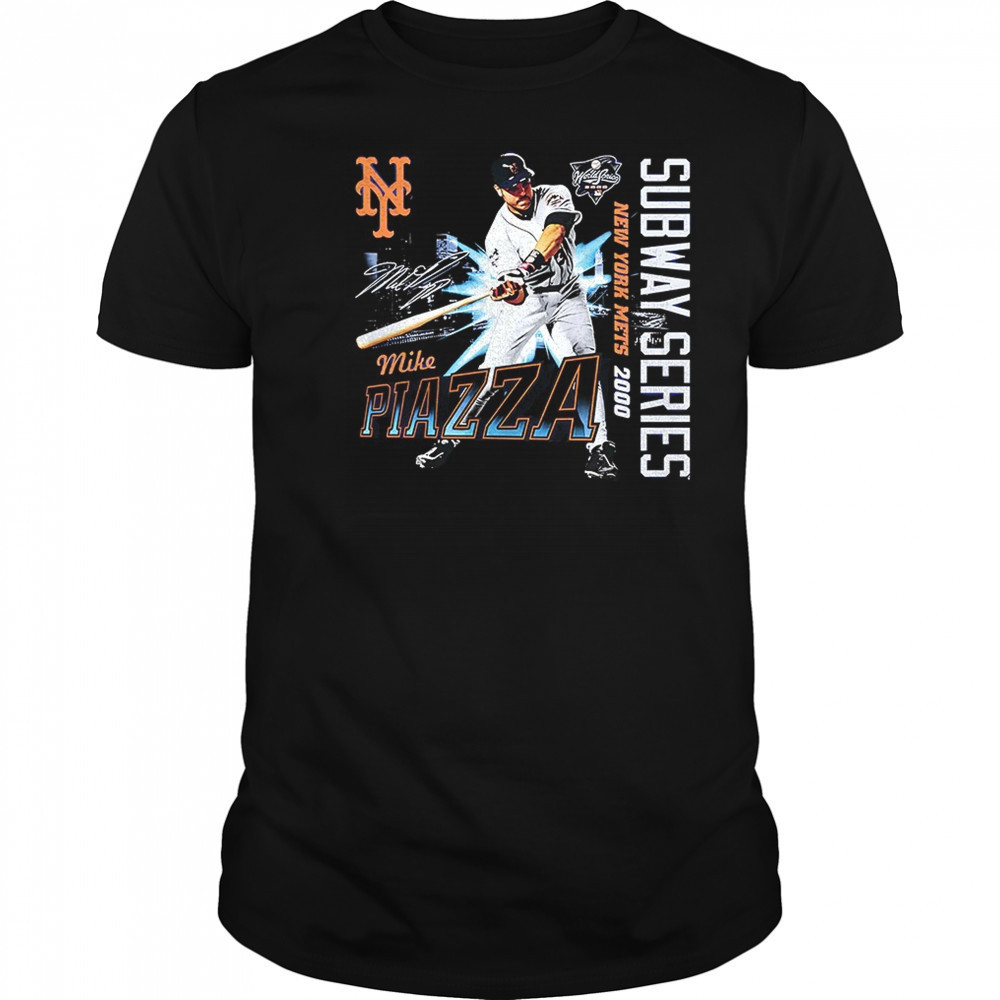 Mike Piazza New York Mets 2000 Subway Series 25th Anniversary shirt