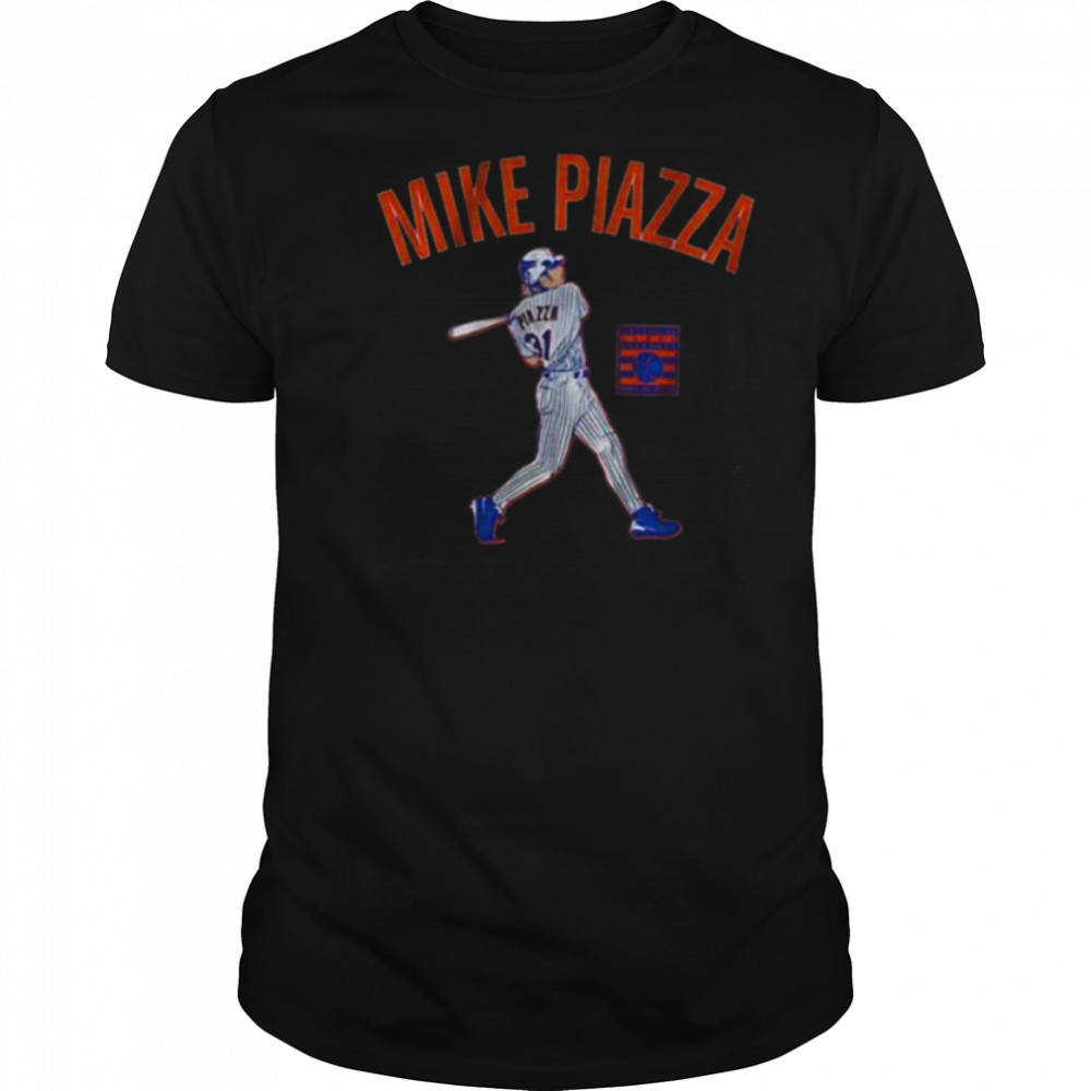 Mike Piazza New York Mets MLB Baseball Slugger Swing shirt