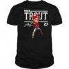 Mike Trout Cartoon number 27 shirt