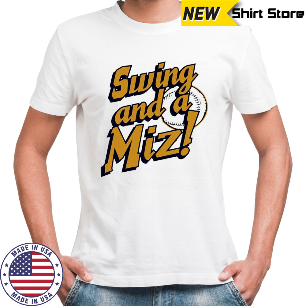 Milwaukee Brewers Jacob Misiorowski Swing and a Miz shirt