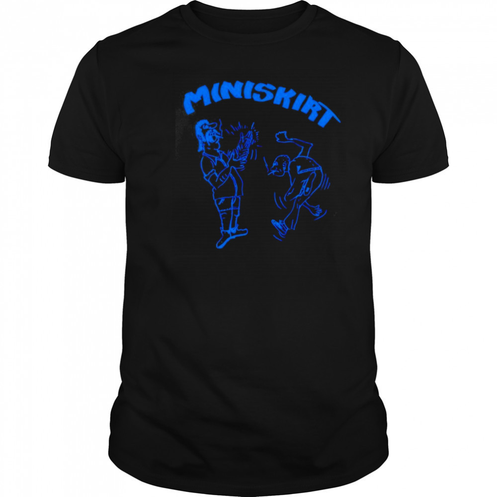 Miniskirt Encouraging Something T-Shirt