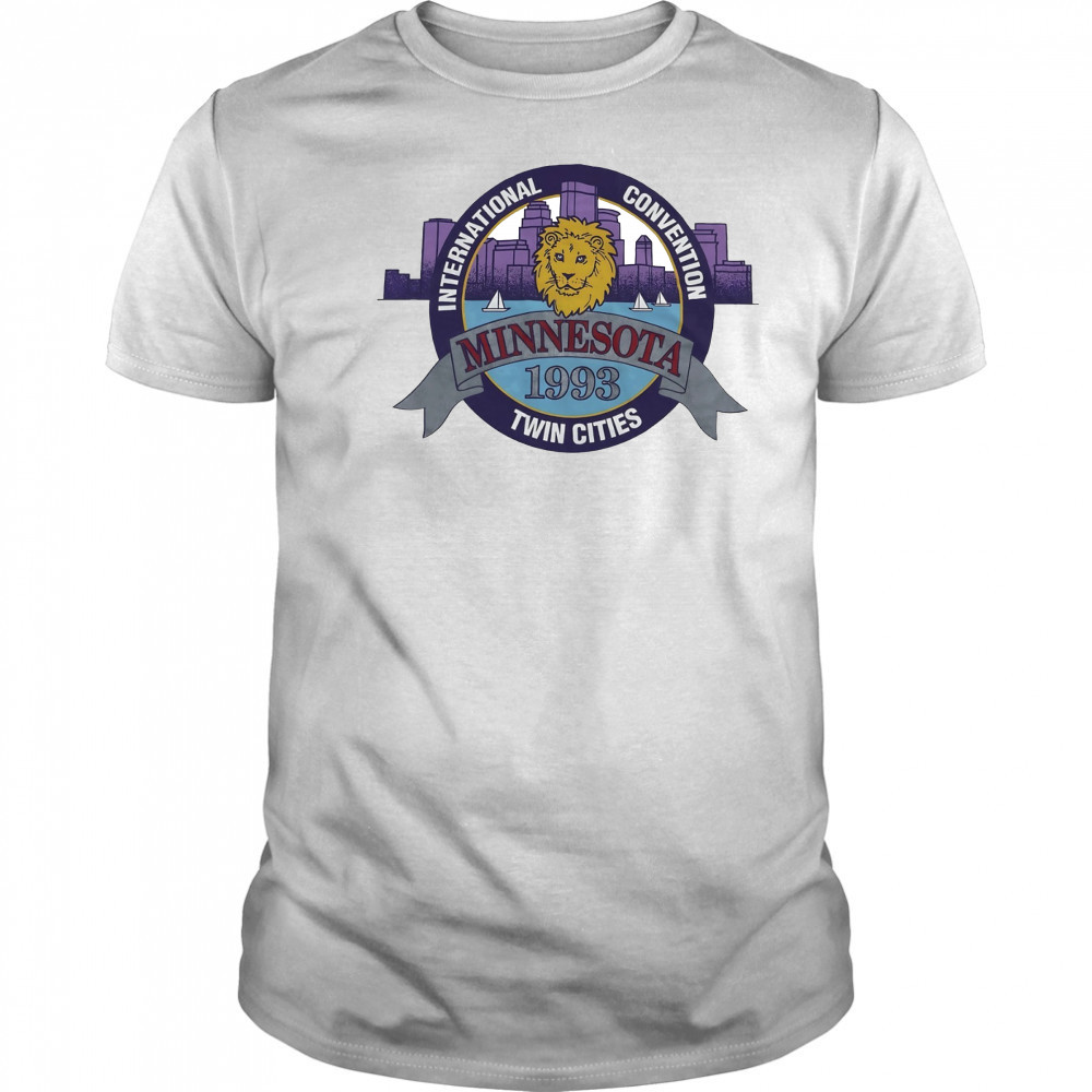 Minnesota Twin Cities International Convention 1993 logo shirt