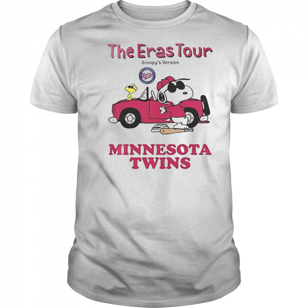 Minnesota Twins The Eras Tour Snoopy T-Shirt