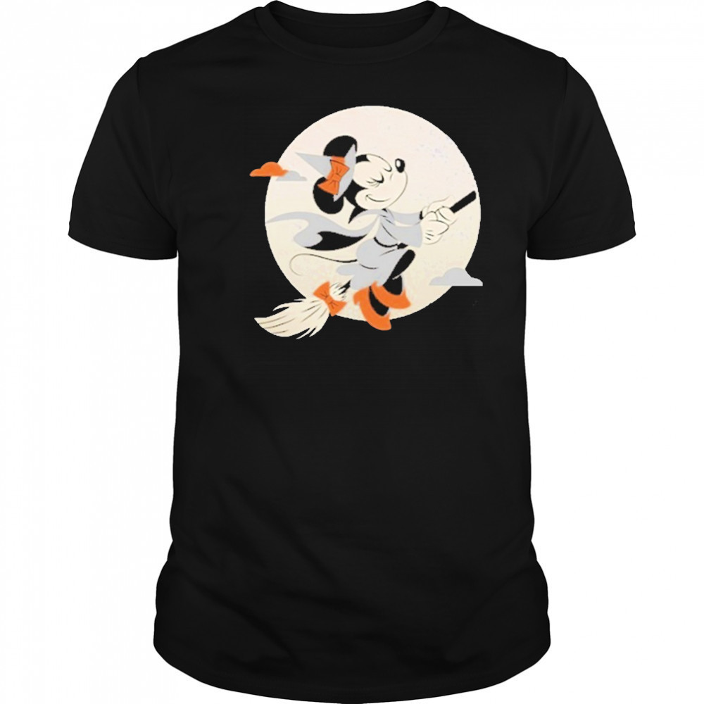 Minnie Mouse In Witch Halloween Shirt