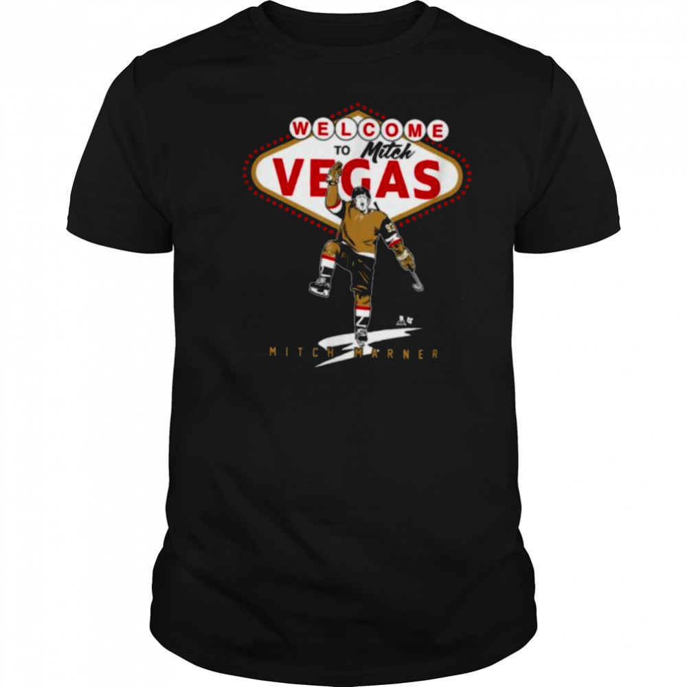 Mitchell Marner Welcome to Mitch Vegas Las Vegas Hockey Shirt