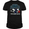 Mitchell & Ness Black Charlotte Hornets Retro Mascot Script T Shirt
