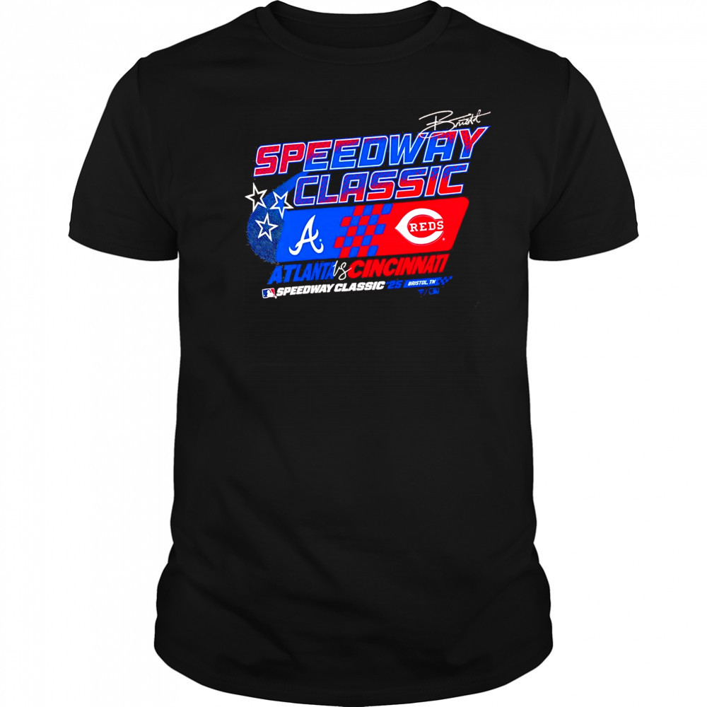 MLB Speedway Classic 2025 Cincinnati Reds vs. Atlanta Braves shirt
