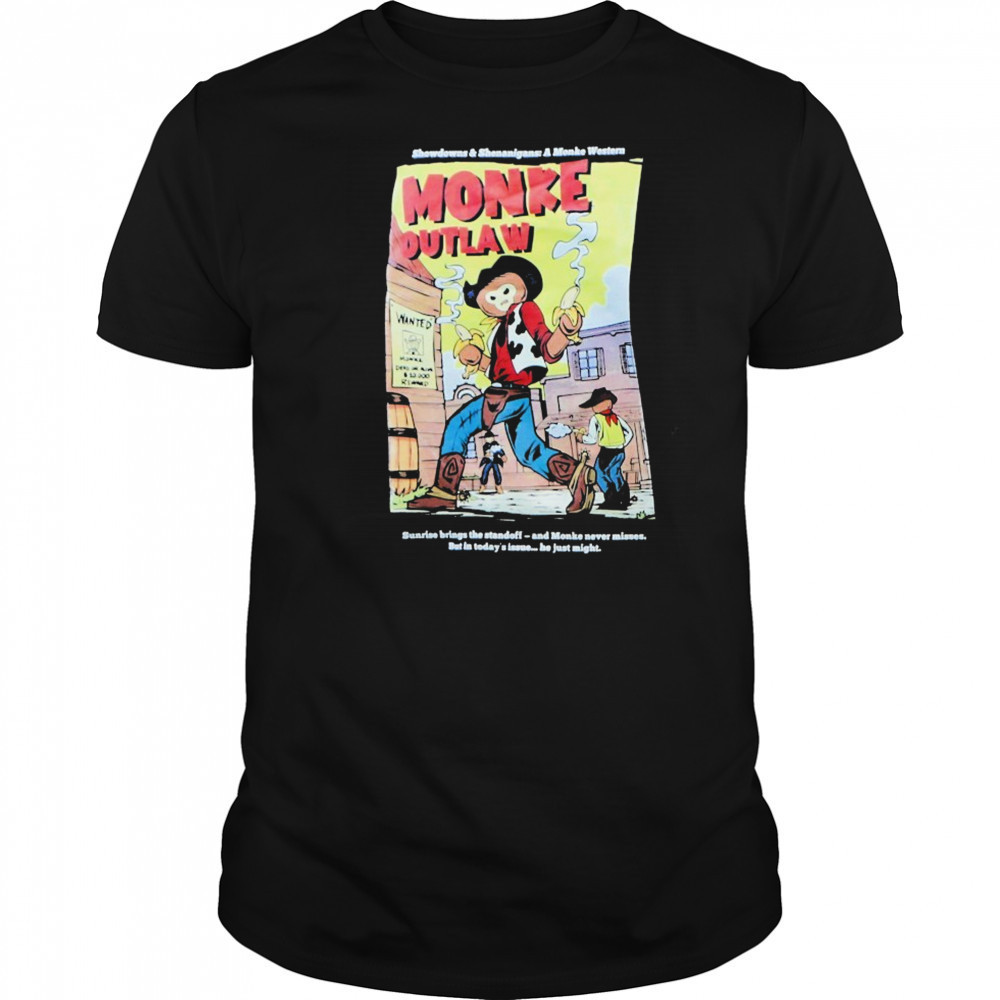 Monke Outlaw Plushie T-shirt