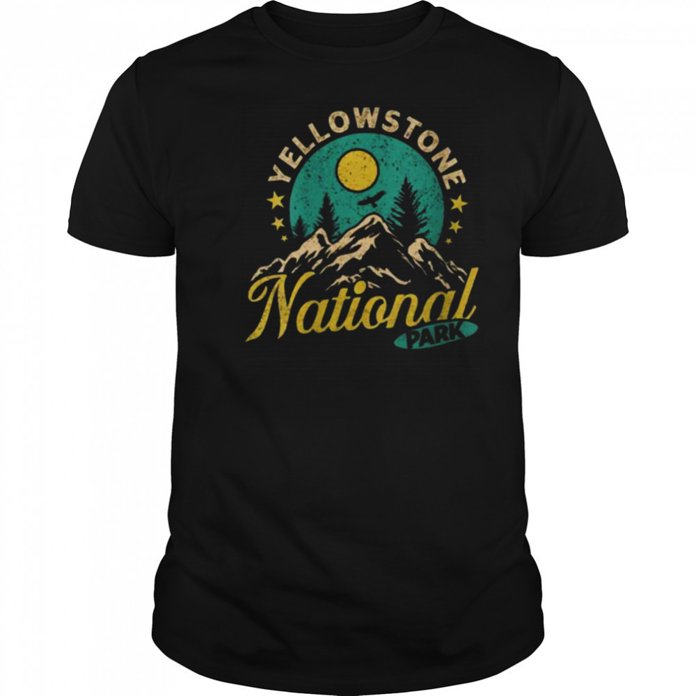 Montana YELLOWSTON NATIONAL PARK Funny Wyoming Shirt