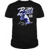 Mookie Betts Los Angeles Dodgers 50 signature shirt