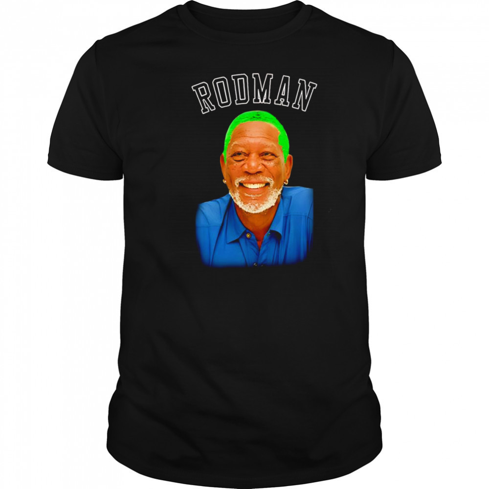 Morgan Freeman Dennis Rodman shirt