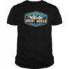 Mount Moran Wyoming Nature Mountain Graphic T Shirt