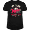 My Team Twins trans twist shirt