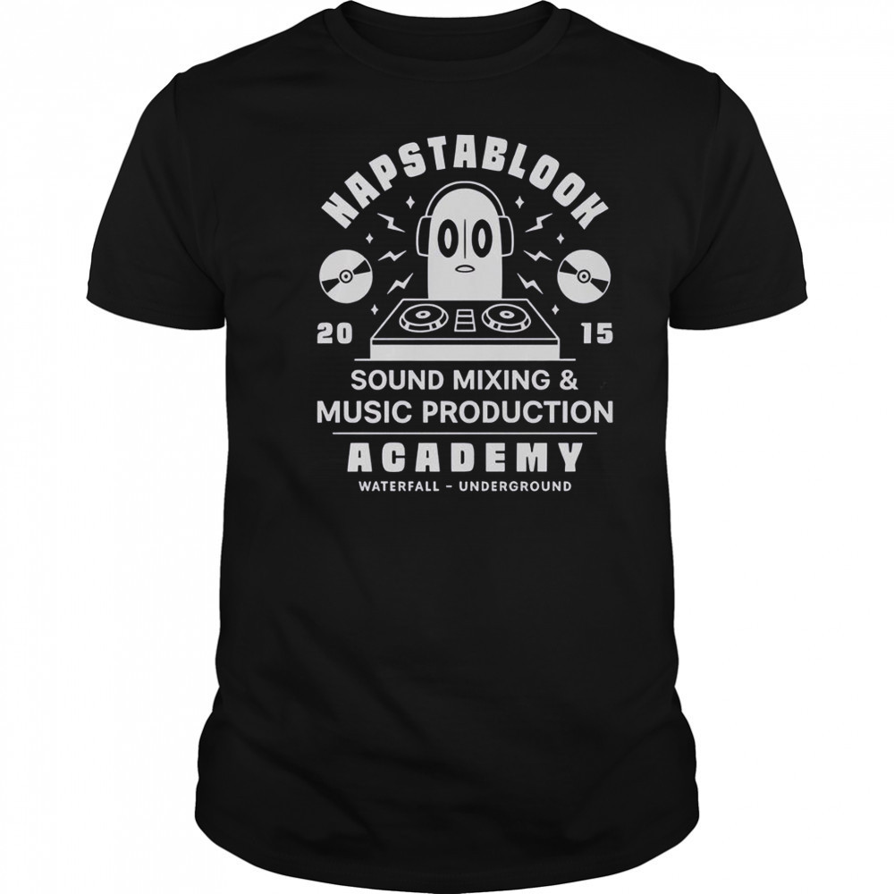 Napstablook 2015 Sound Mixing & Music Production Academy T-Shirt