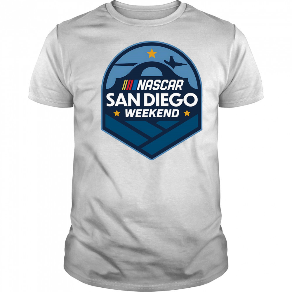 Nascar San Diego Weekend logo shirt