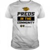 Nashville Predators Preds In The Community 2025 shirt