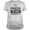 Nashville Predators Preds In The Community T-Shirt