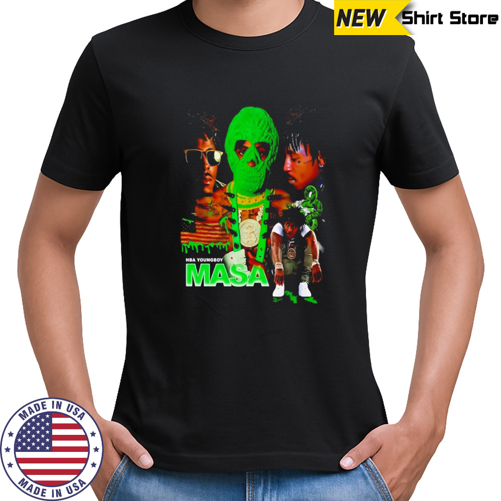 NBA Youngboy Masa II graphic shirt