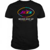 Never Give Up Fight Cancer In All Colors New York Jets T-Shirt