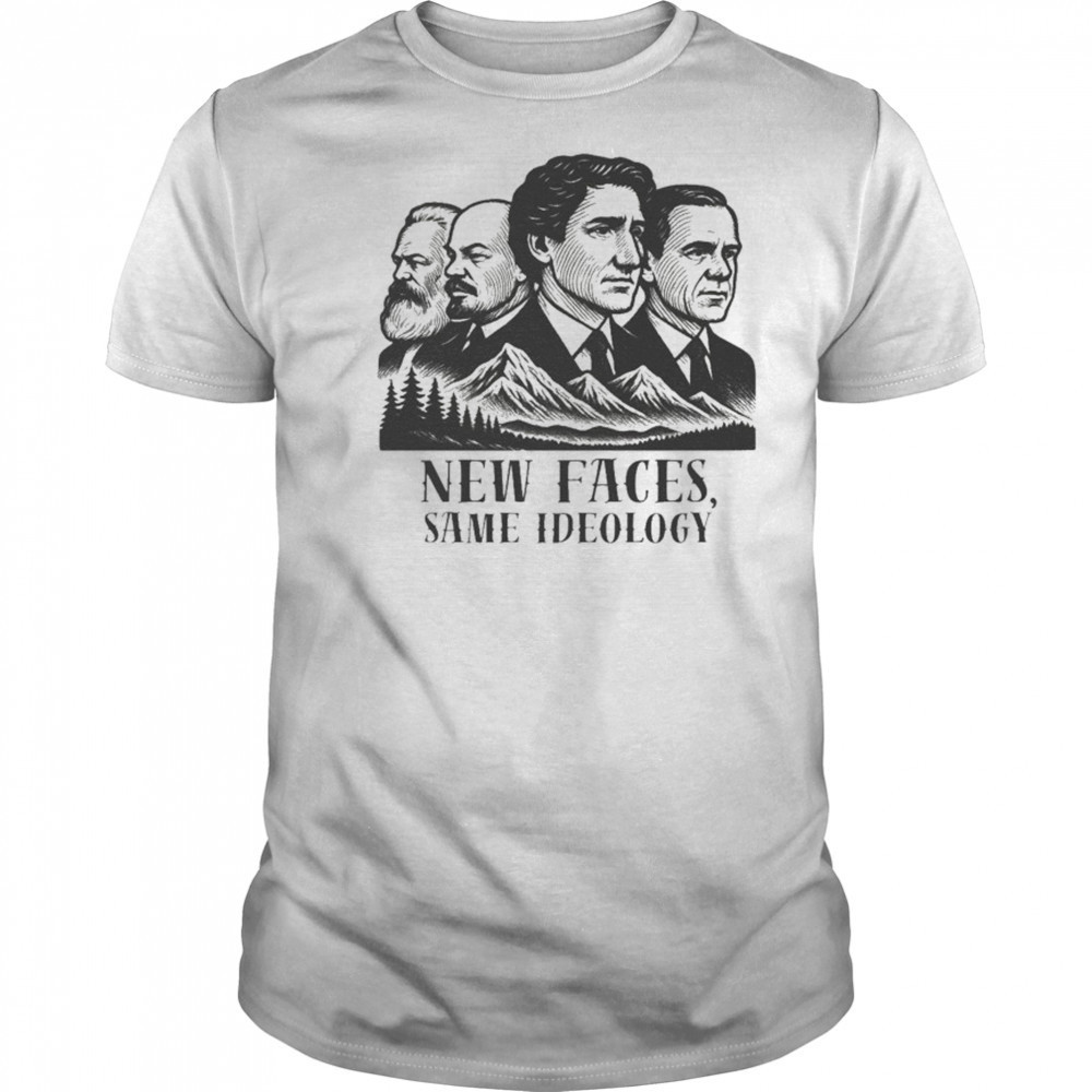 New Faces Same Ideology T-shirt