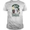 New York Jets Charlie Brown Snoopy Jets Forever Not Just When We Win T-Shirt