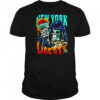 New York Liberty Torch player skeleton shirt