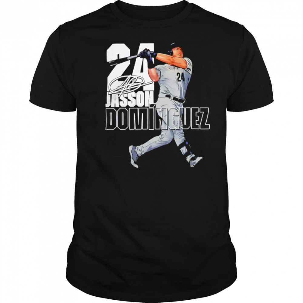 New York Yankees Merch Jasson Dominguez #24 Stance Graphic shirt