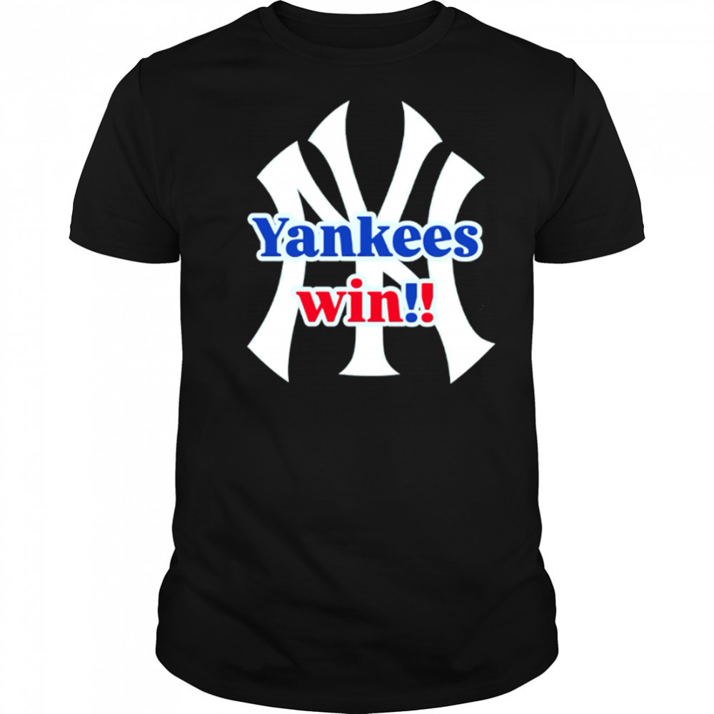 New York Yankees Win logo shirt